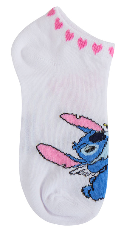 Lilo & Stitch 3 Pack Socks Womens Teens Disney Ankle Socks Trainer Liners Gift