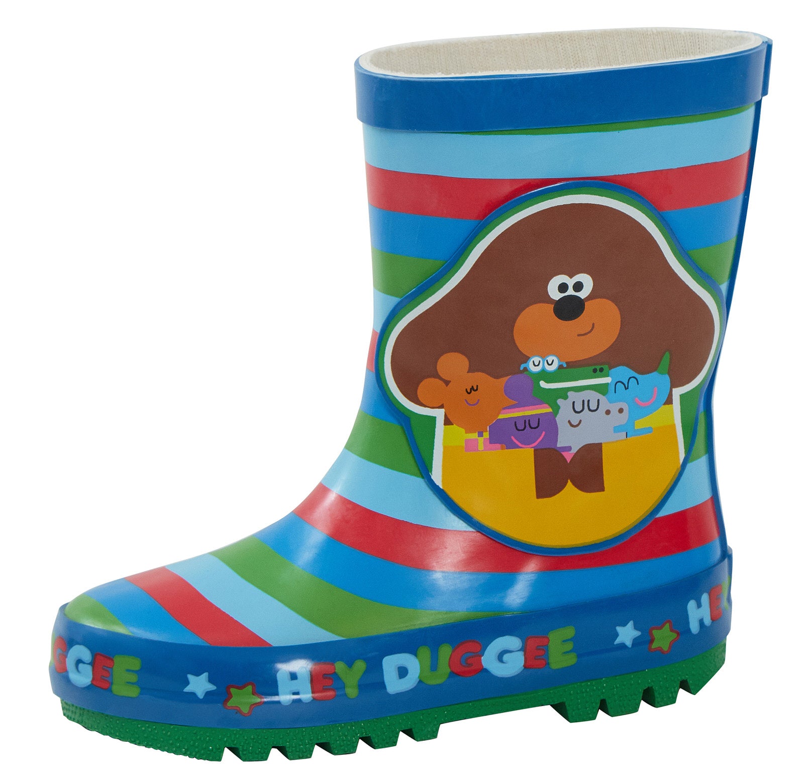 Hey Duggee Boys Girls 3D Rubber Wellington Boots Kids Rain Snow Shoes Wellys Size