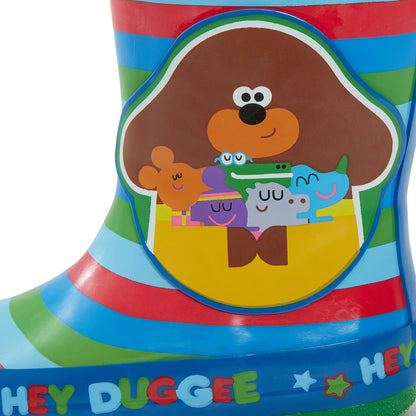 Hey Duggee Boys Girls 3D Rubber Wellington Boots Kids Rain Snow Shoes Wellys Size