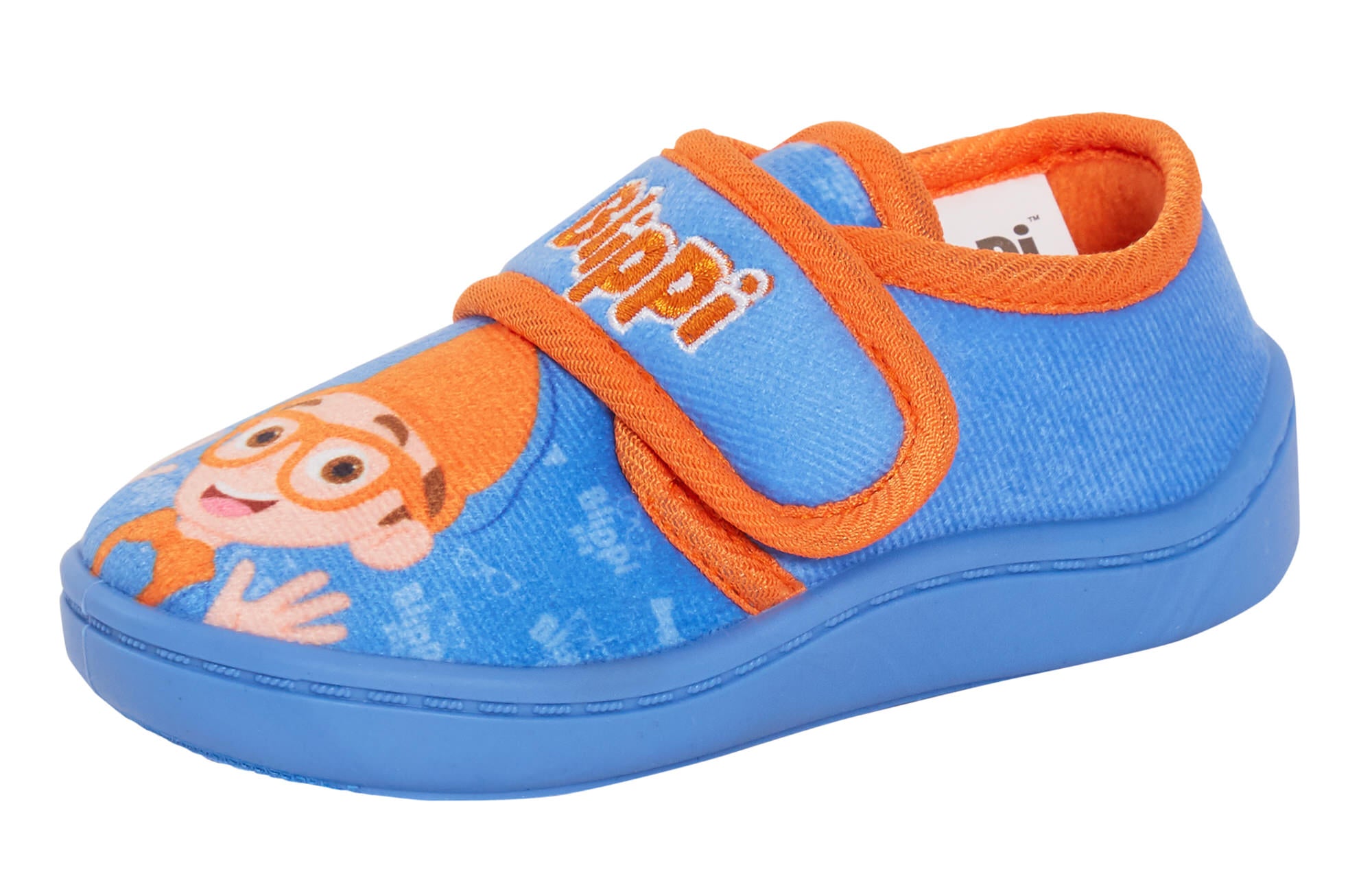 Infants Blippi Slippers Toddlers Easy Fasten Nursery Shoes First Walkers Booties