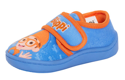 Infants Blippi Slippers Toddlers Easy Fasten Nursery Shoes First Walkers Booties