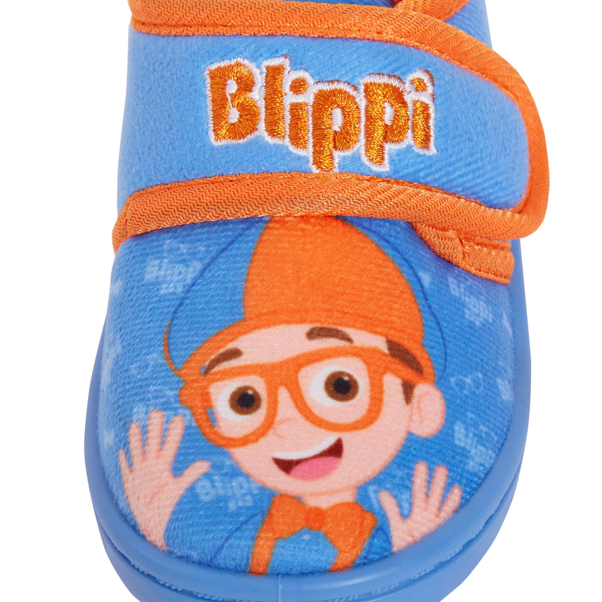 Infants Blippi Slippers Toddlers Easy Fasten Nursery Shoes First Walkers Booties