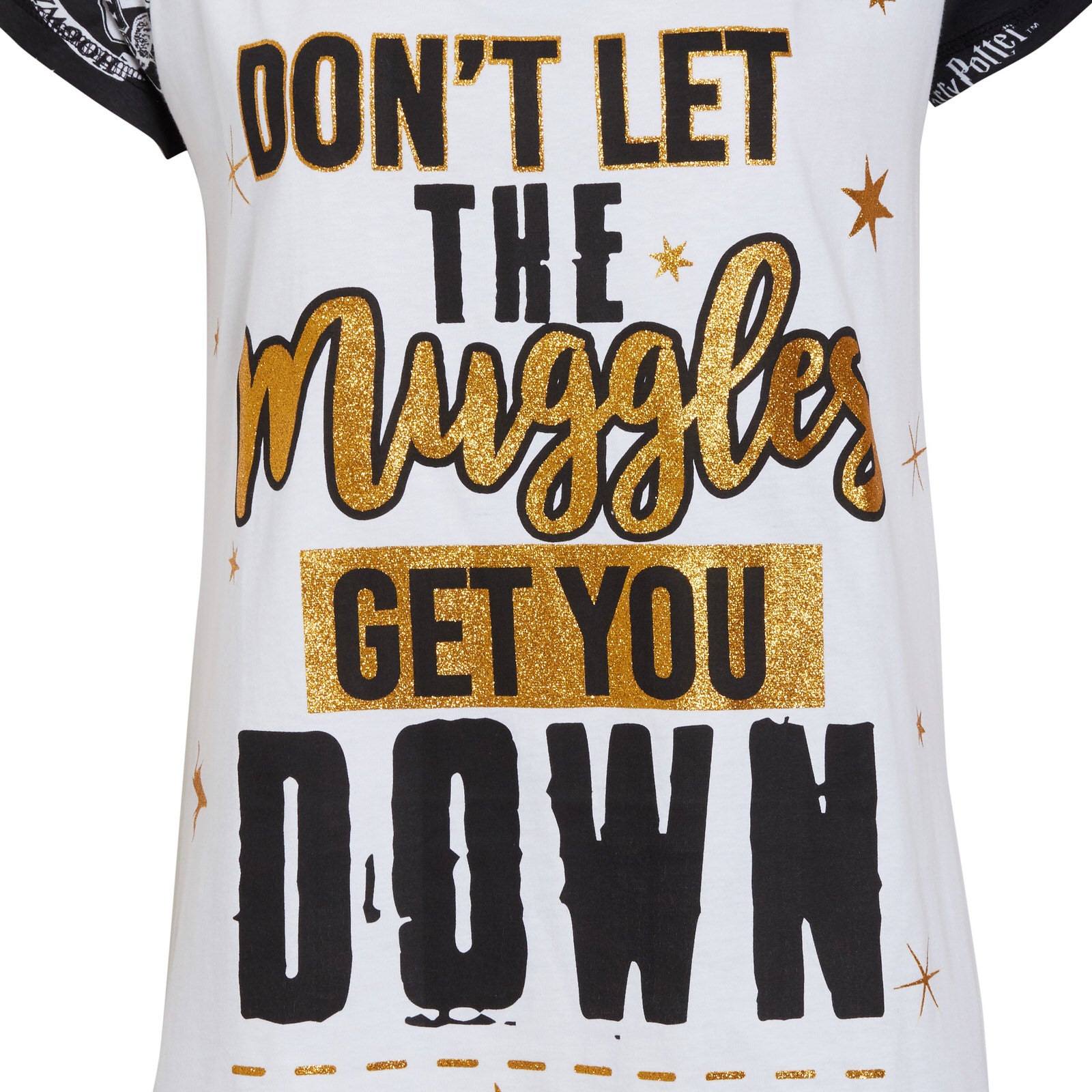 Womens Harry Potter Pyjamas Ladies Muggles Hogwarts PJs T-Shirt + Lounge Pants