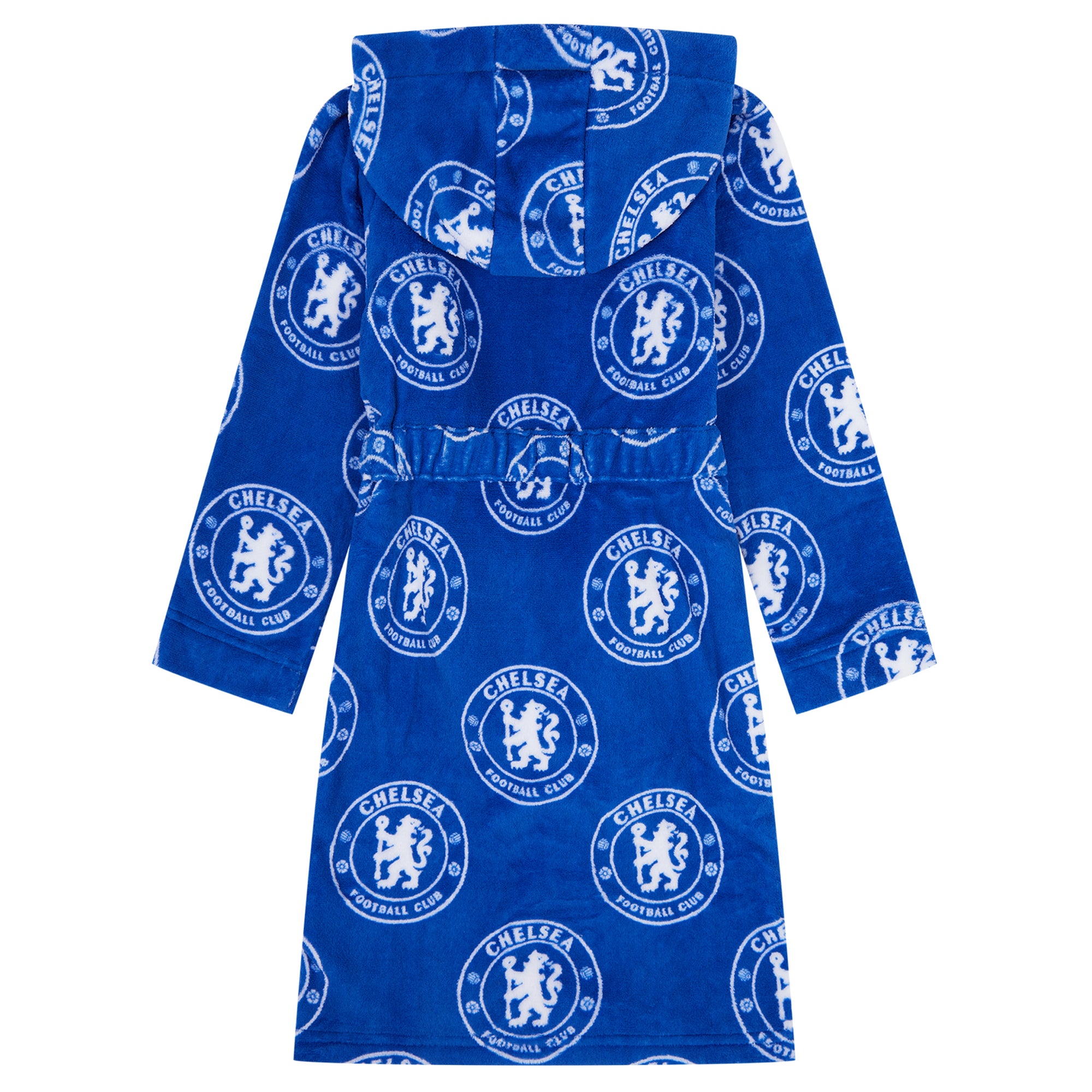 Official Chelsea FC 3 Piece Nightwear Premier League Football Dressing Gown Robe Kids Pyjama Set
