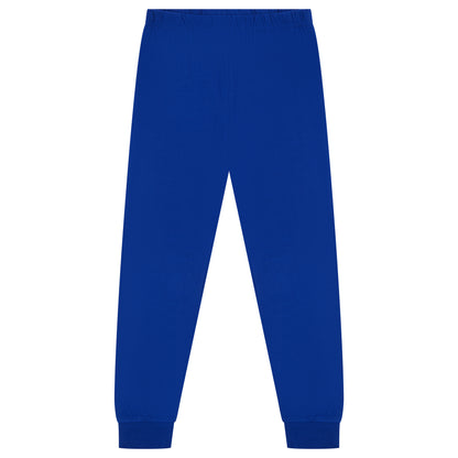 Official Chelsea FC 3 Piece Nightwear Premier League Football Dressing Gown Robe Kids Pyjama Set