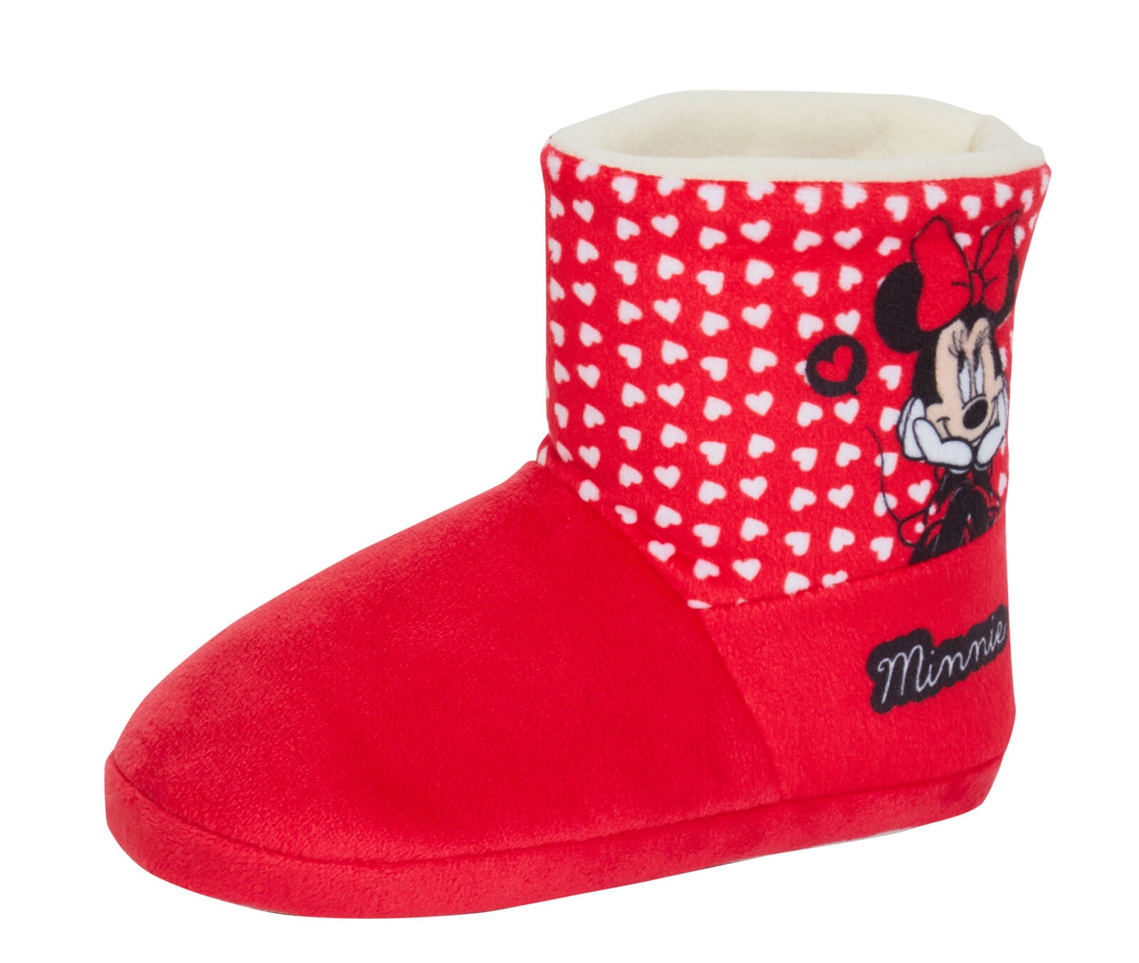 Boys Girls Character Slipper Boots Kids Fleece Lined Slippers House Booties Gift