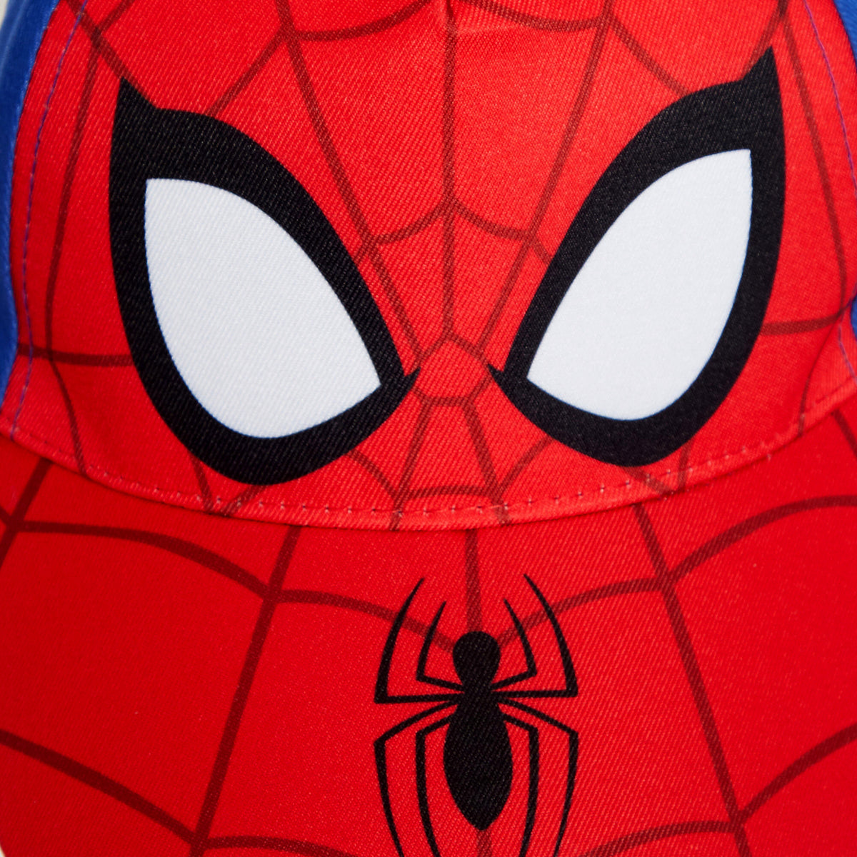 Spiderman Baseball Cap Kids Spidey Cap Summer Peaked Sun Hat Adjustable Dress Up