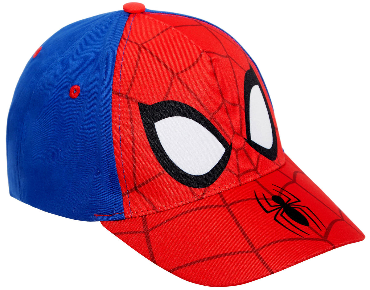 Spiderman Baseball Cap Kids Spidey Cap Summer Peaked Sun Hat Adjustable Dress Up