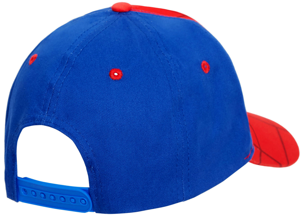 Spiderman Baseball Cap Kids Spidey Cap Summer Peaked Sun Hat Adjustable Dress Up