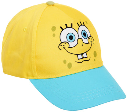 SpongeBob SquarePants Baseball Cap Kids Unisex Summer Peaked Sun Hat Adjustable