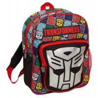 Boys Transformers Backpack Kids Optimus Prime Sports Rucksack School Lunch Bag